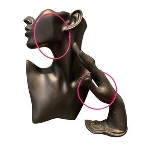 Large Pink Hoop Earrings - Bold Statement Jewelry For Women